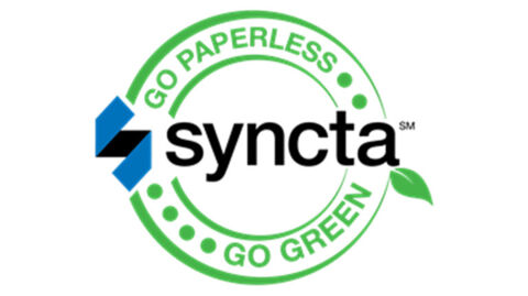 Syncta Go Green Logo